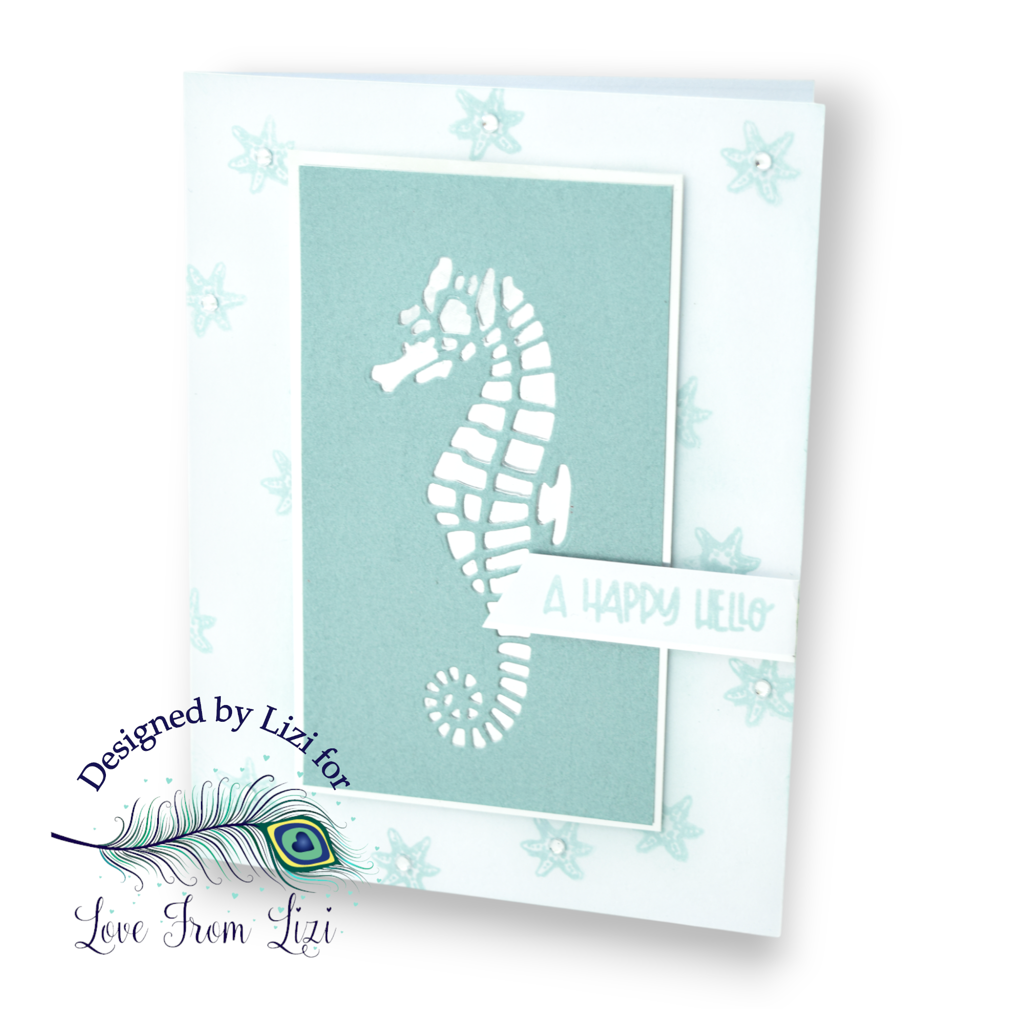 Seahorse Silhouette - Steel Cutting Die